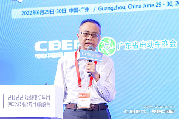 億緯鋰能鄭為工：圓柱電池，輕型電動(dòng)車(chē)的優(yōu)選解決方案